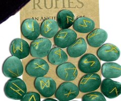Green Aventurine Runes
