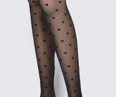 Plus Size Heart Dot Stocking