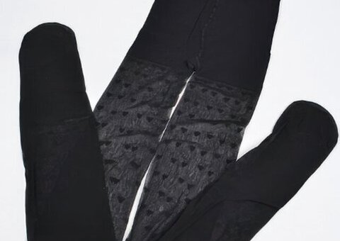 Plus Size Heart Dot Stocking