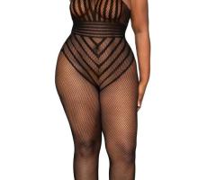 Black Diamond Bodystocking - Queen